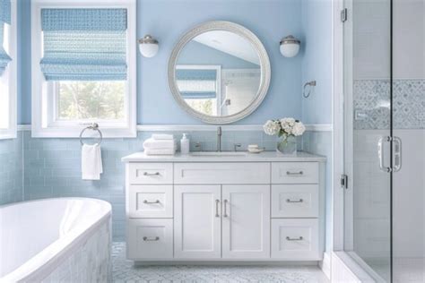 13 Light Blue Bathroom Interior Ideas For Your Inspiration! - My Decor Inspo