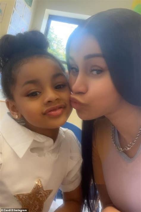 Cardi B Reveals Treat Filled School Pack Lunches For Daughter Kulture Daily Mail Online