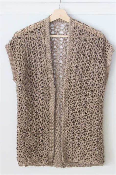 Lacy Crochet Cardigan Pattern Simple And Quick Crochet Dreamz