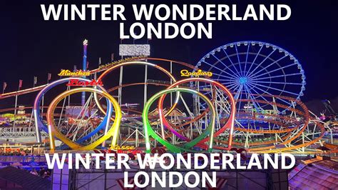 Winter Wonderland London Magical Moments In Winter Wonderland Youtube