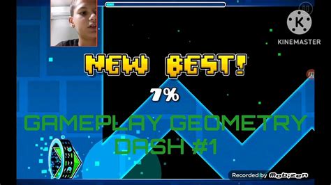 GAMEPLAY GEOMETRY DASH #1 - YouTube