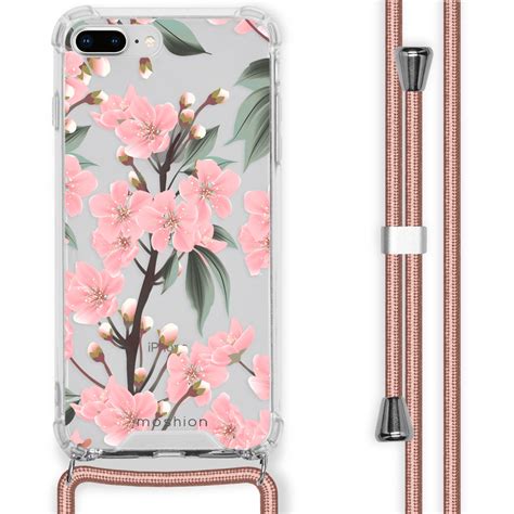 IMoshion Design Hoesje Met Koord Voor De IPhone 8 Plus 7 Plus Bloem