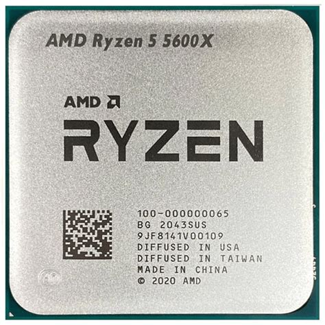 Amd Ryzen 5 5600x Processor Socket Type Am4 Tray Packed