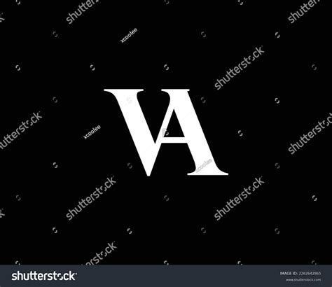 Va Logo Design Vector Template Stock Vector (Royalty Free) 2262642865 ...