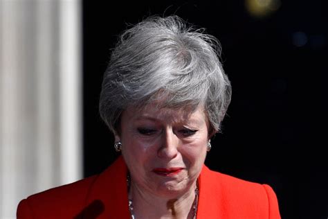 Theresa Mays Resignation Tears Were Ones Of Anger Not Self Pity