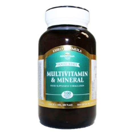 Natures Own Multi Formulations Multivitamin And Mineral 100 Tabs 1x100 S