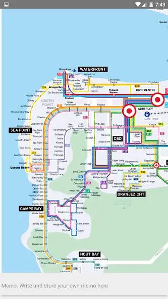 Cape Town Myciti Bus Route Map Online Game With Uptoplay