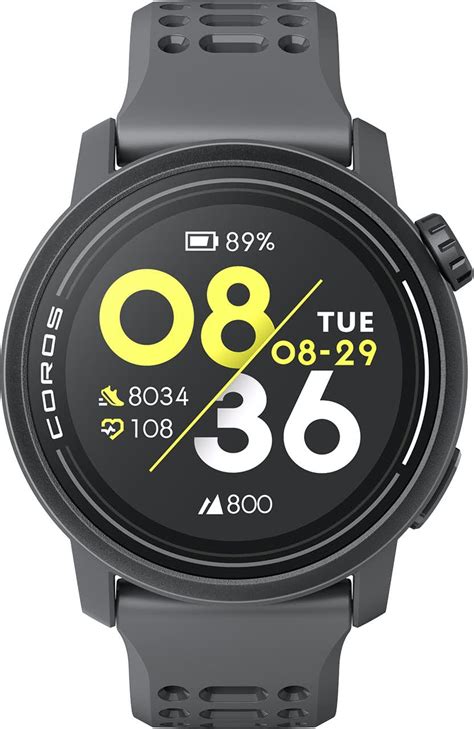 Coros Pace 3 Silicone Band Gps Watch Mec