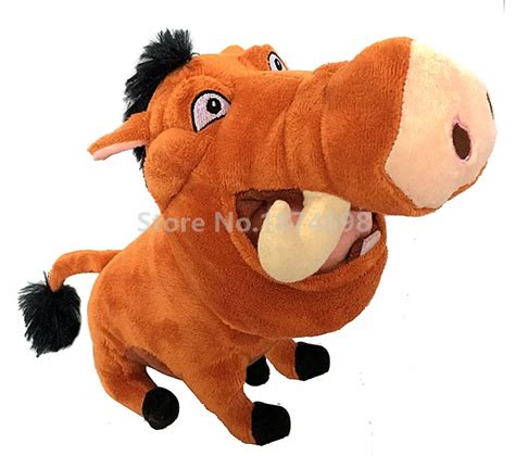 New The Lion Guard Pumbaa Plush Toy 27cm Cute Wild Boar The Lion King ...