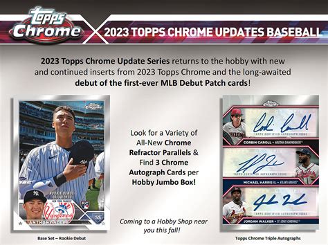 Mlb Topps Chrome Update Hobby Jumbo