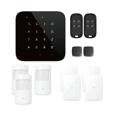 Alarme maison wifi et gsm 4G sans fil connectée Casa Noire kit 5