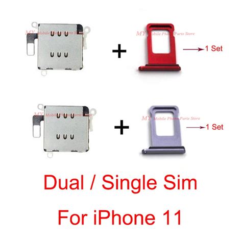 Set Dual Sim Card Slot Socket Flex Kabel Dual Grandado