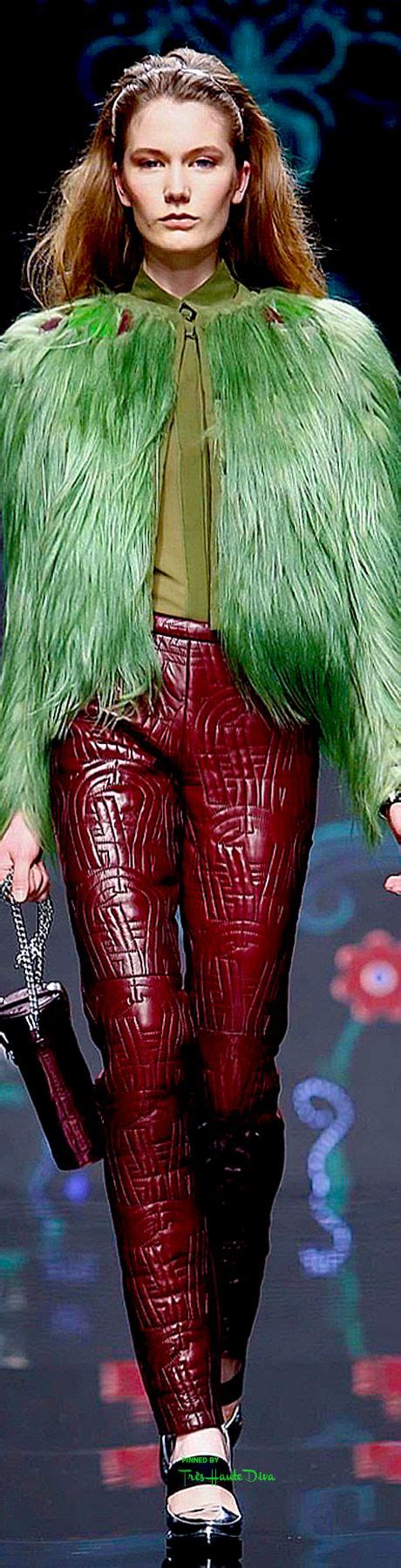 Mfw Aigner Fall Rtw Thd Green Fashion Womens Fashion Cold