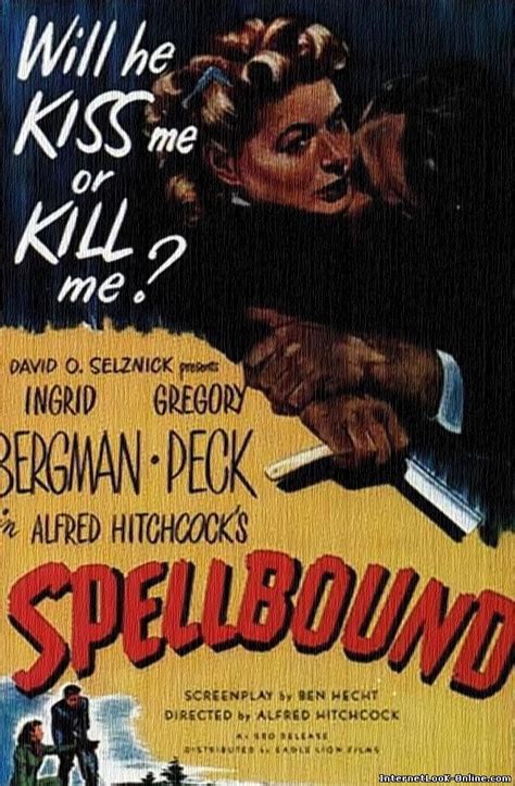 Spellbound. 1945 | Alfred hitchcock, Classic movie posters, Hitchcock