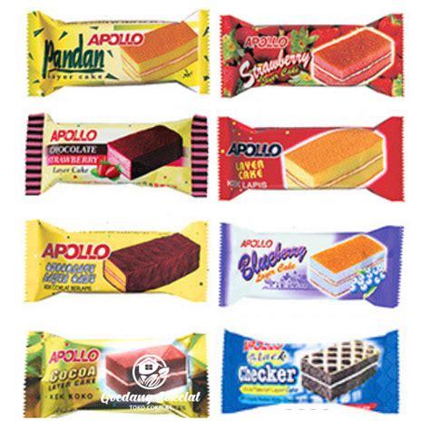 Jual Apollo Layer Cake Black Forest Checker Cocoa Bolu Lapis Rasa