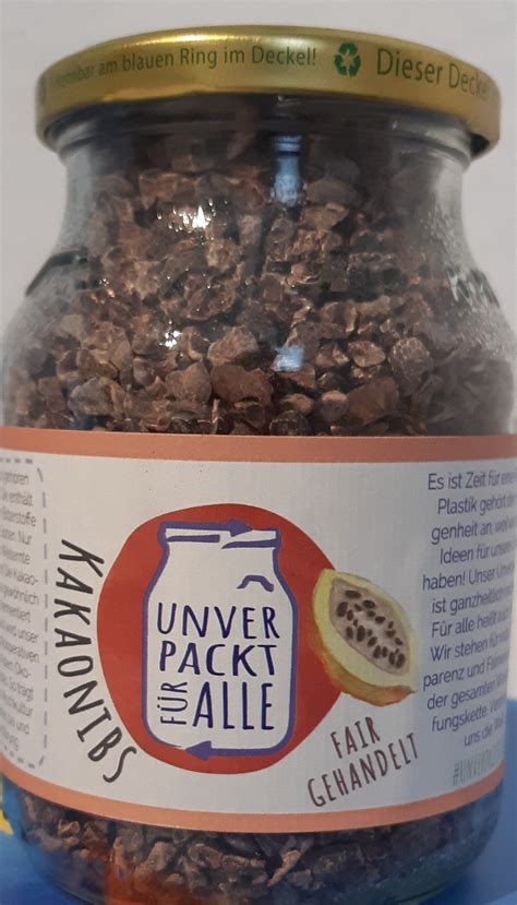 Kakaonibs Unverpackt F R Alle G