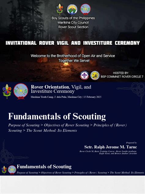 rover scouting purpose  method  scouting