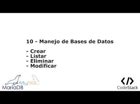 Listar En Mysql C Mo Hacerlo De Forma R Pida Y Sencilla Mysql Ya