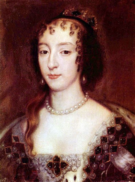 Henrietta Maria Painted By Peter Lely 1660 Henrietta Maria