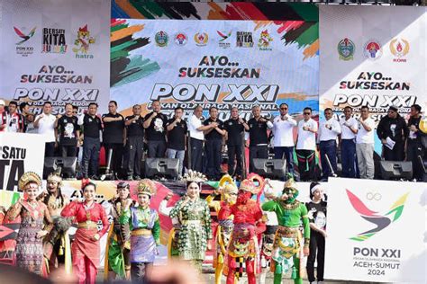 Menpora Launching PON XXI 2024 Aceh Sumut Tuan Rumah Tempotimur