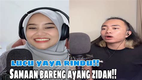 Kompak Satu Hati Yaya Dan Zidan Rindu Youtube