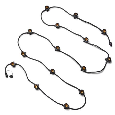 E27 Black Festoon Belt Connectable