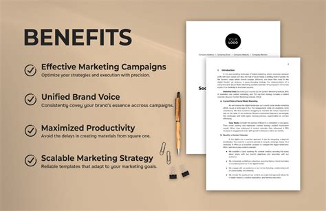 Social Media Marketing Content Calendar Proposal Template In Word Pdf