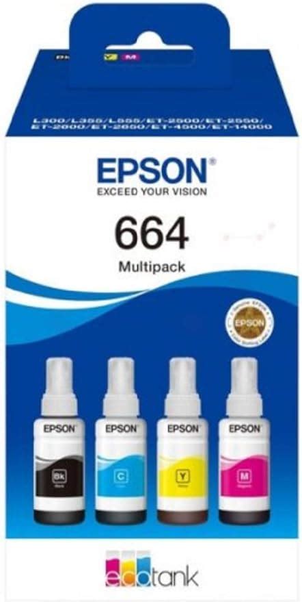 Epson Multipack Ecotank Bouteilles D Encre D Origine Couleurs