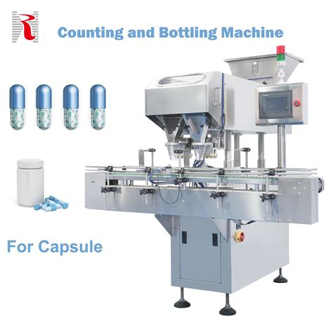 PLC Control System Automatic Electronic Capsule Bottle Counter Pills