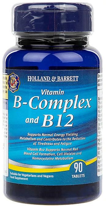 Holland Barrett B Complex B Complemento Alimenticio De Complejo