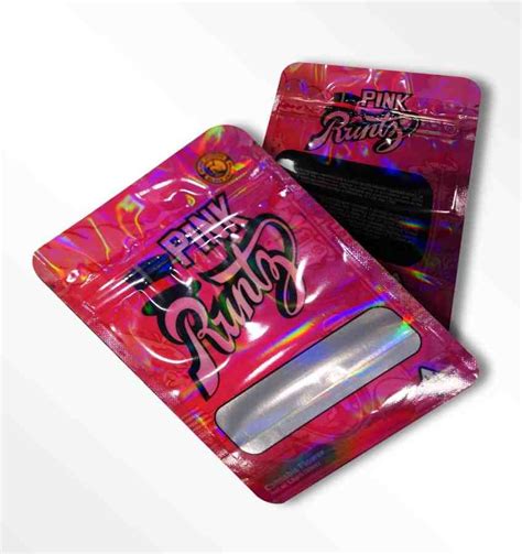 Pink Runtz Mylar Bags For Sale Online - Rare Terpenes