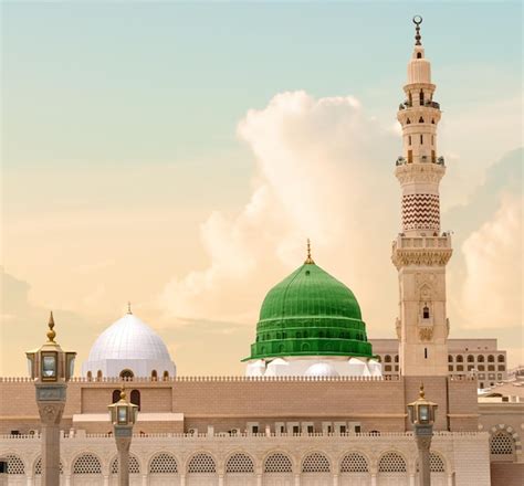 Madinah Masjid Al Nabawi Nabawi Mosque Mosque Of The Prophet In Medina