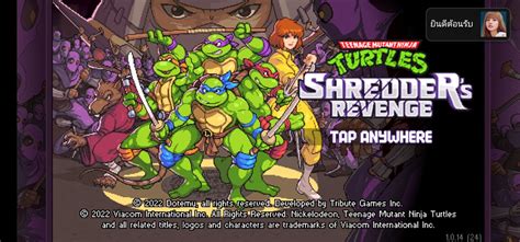 Tmnt Shredders Revenge เกมนินจาเต่า ลง Ios Android เล่นฟรี เฉพาะ