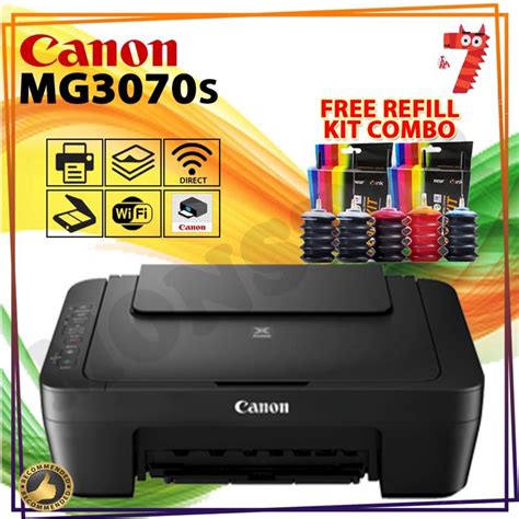 Canon Pixma Mg3070s Compact Wireless All In One Printer Mg 3070s Mg3070