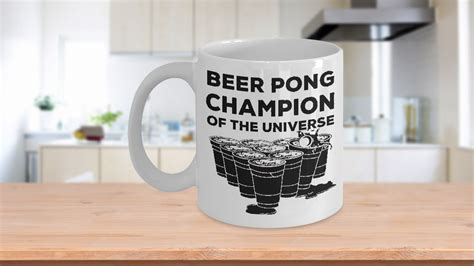 Beer Pong Champion Of The Universe Mug