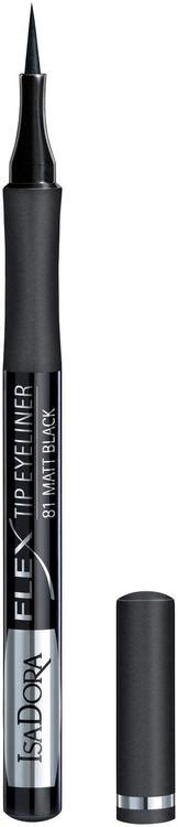 IsaDora Flex Tip Eyeliner Matt Black S Kaupat Ruoan Verkkokauppa