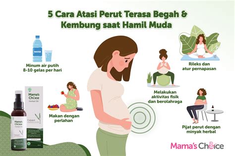 5 Cara Mengatasi Perut Terasa Begah Kembung Saat Hamil Muda