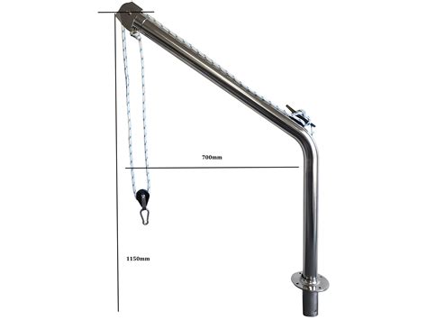 Davits NZ, lifting davits | Rockboat Marine