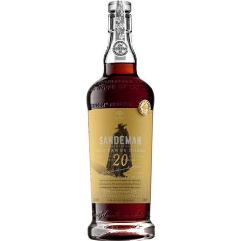 Vinho Do Porto Old Tawny 20 Anos Garrafa 75 Cl Sandeman