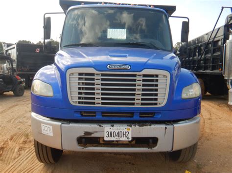 2006 Freightliner M2 Flatbed Dump Truck J M Wood Auction Company Inc