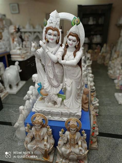 Marble Radha Krishna Statue At Best Price In Jaipur By Dheeraj Moorti Kala Kendra Id