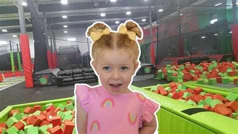 Indoor Trampoline Park Videos For Kids Youtube