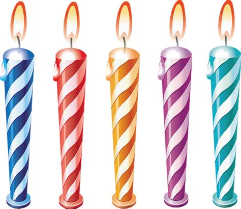 Kit Bougies Danniversaire Png Birthday Candles