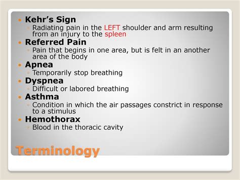 Kehrs Sign Spleen