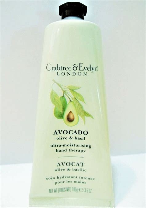 BRAND NEW CRABTREE EVELYN AVOCADO OLIVE BASIL ULTRA MOISTURIZING