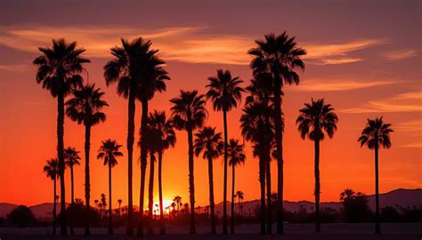 Sunset Palm Trees Stock Photos, Images and Backgrounds for Free Download