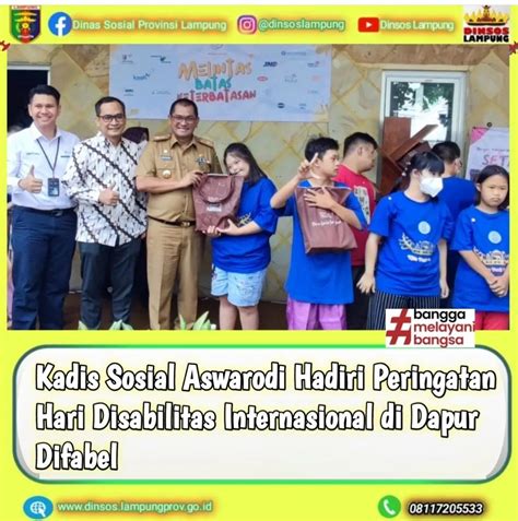 Peringatan Hari Disabilitas Internasional Dinas Sosial Provinsi