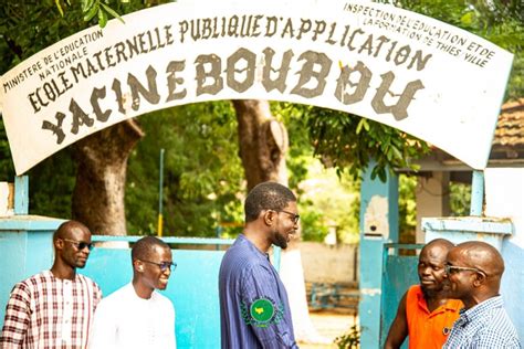 Rentr E Scolaire Le Maire Dr Mamadou Djitte Visit Quelques