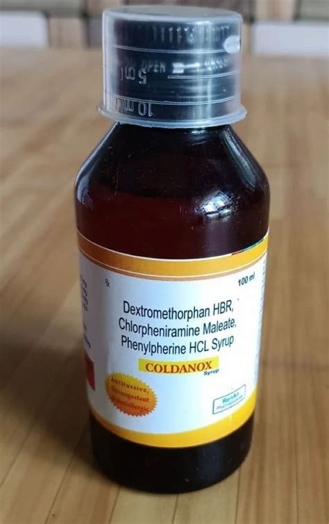 Dextromethorphan Hbr Chlorpheniramine Maleate Phenylephrine Hcl Syrup