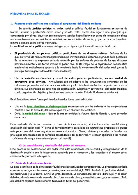 Examen Febrero 2013 Preguntas Y Respuestas PREGUNTAS PARA EL EXAMEN